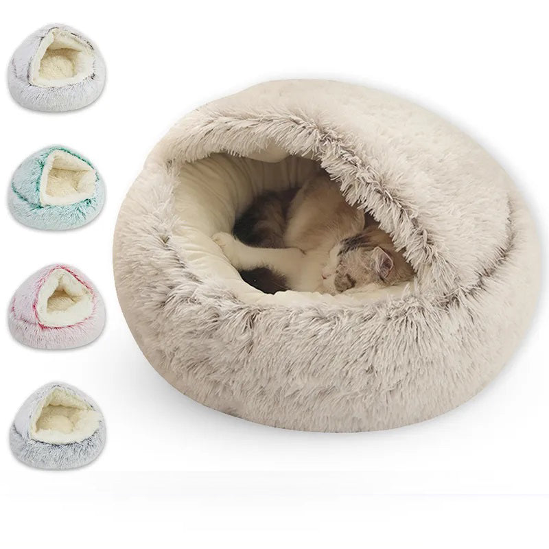 Long Plush Pet Bed